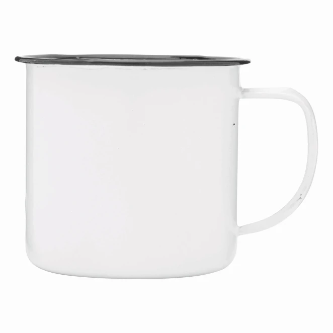 Kubek emaliowany RETRO CUP z logo firmy Zdjęcie 3