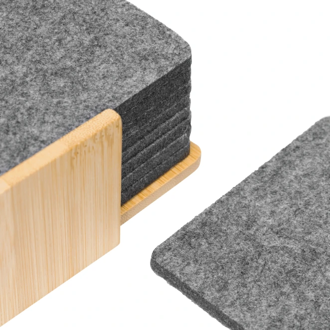 Podkładki filcowe ECO BASE z logo Zdjęcie 6