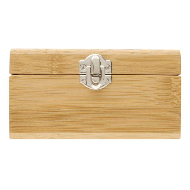 Pojemnik na herbatę ASSORTMENT z 4 oddzielnymi przegródkami. z nadrukiem logo Zdjęcie 3