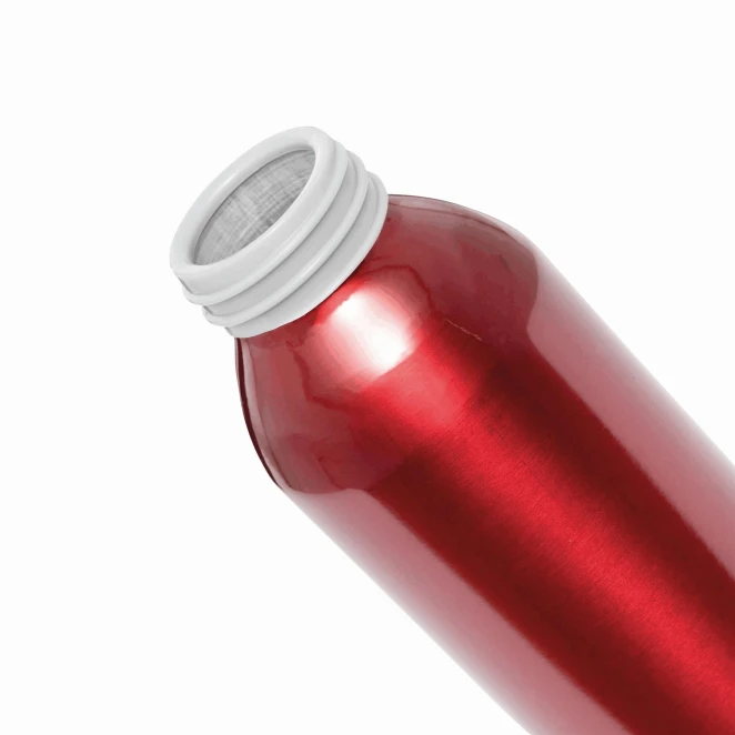 Aluminiowa butelka LOOPED z naniesieniem logo Zdjęcie 5