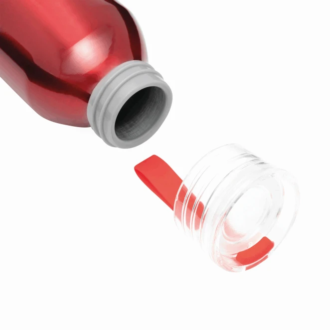 Aluminiowa butelka LOOPED z naniesieniem logo Zdjęcie 6