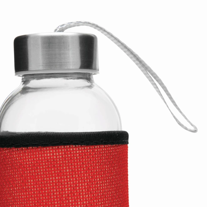 Butelka szklana TAKE JUTY z logo firmy Zdjęcie 4