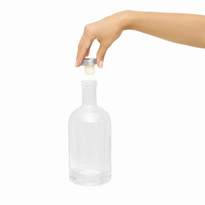 Szklana butelka PEARLY do naniesienia logo Zdjęcie 7