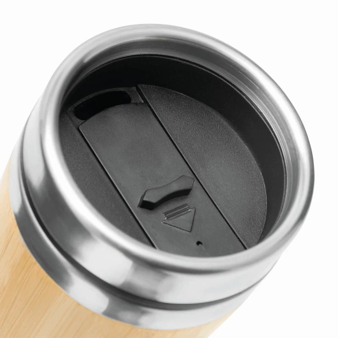 Kubek termiczny BAMBOO DRINK do naniesienia logo Zdjęcie 3
