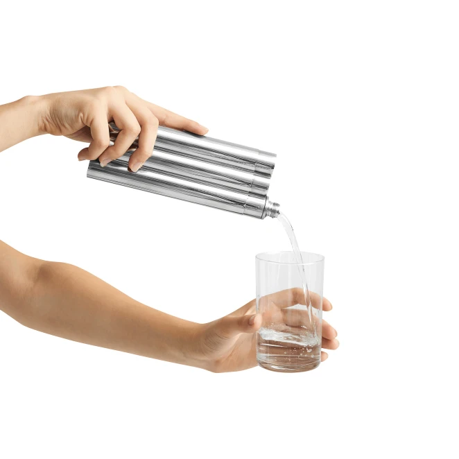 Piersiówka CIGAR STYLE z miejscem na cygara. do drukowania logo Zdjęcie 6