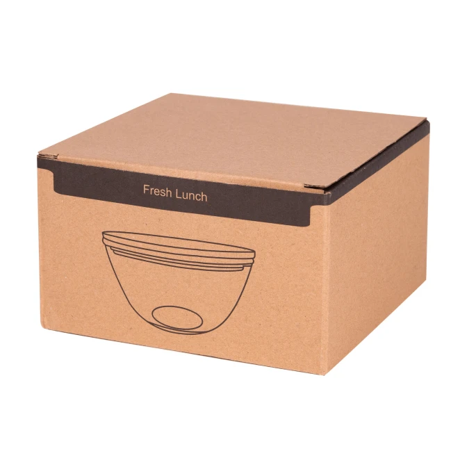 Miska szklana FRESH LUNCH z nadrukiem logo Zdjęcie 6