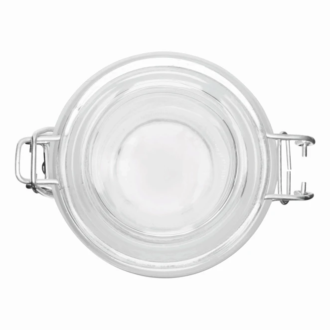 Szklany słoik CLICKY S, pojemność ok. 280 ml. do drukowania logo Zdjęcie 3