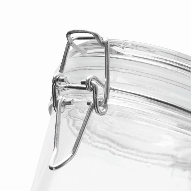 Szklany słoik CLICKY S, pojemność ok. 280 ml. do drukowania logo Zdjęcie 5