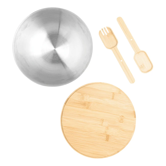 Misa do sałaty EAT HEALTHY z logo Zdjęcie 4