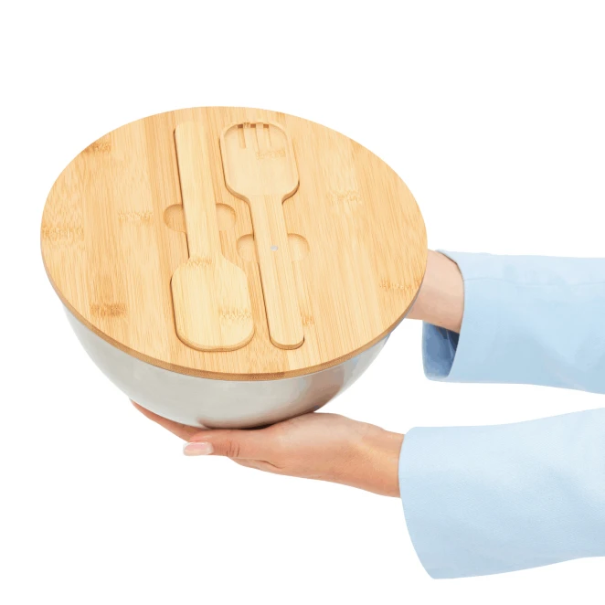 Misa do sałaty EAT HEALTHY z logo Zdjęcie 8