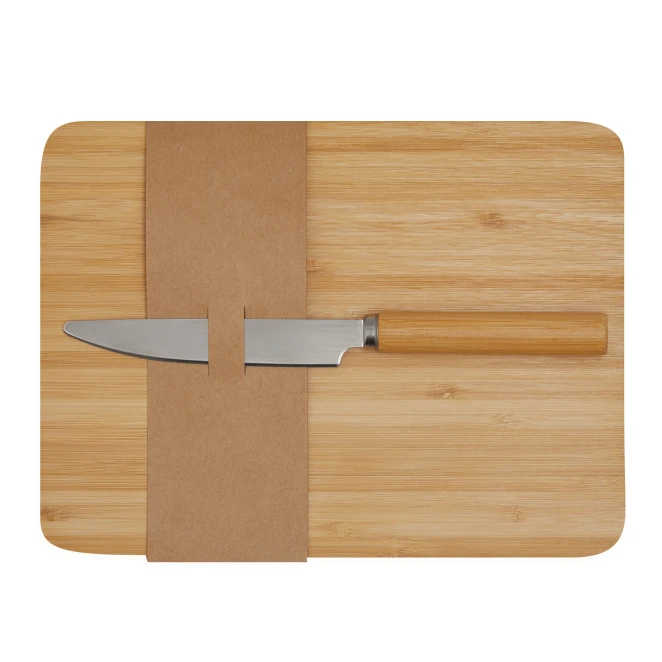 Deska do krojenia MINI BAMBOO z nadrukiem na zamówienie Zdjęcie 2