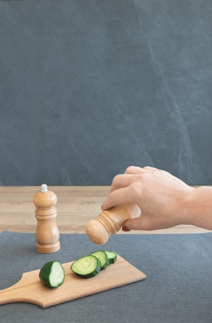 Zestaw solniczka i młynek do pieprzu DUO SPICE do nałożenia logo Zdjęcie 10