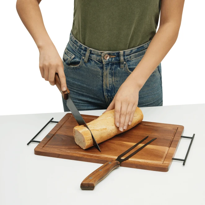 Deska do krojenia ACACIA CUT. z logo firmy Zdjęcie 4