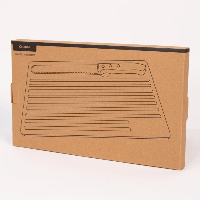 Bambusowa deska do krojenia CRUMBS z logo firmy Zdjęcie 8