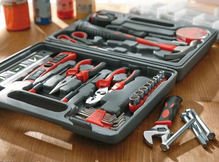 42-częściowy zestaw narzędzi MASTERKIT z nadrukiem logo Zdjęcie 6