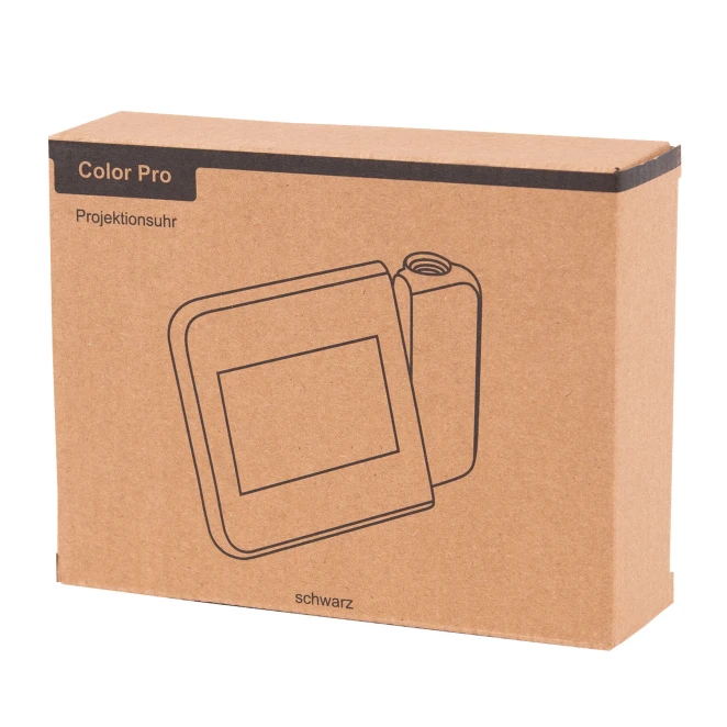 Zegar na biurko z projektorem COLOUR PRO z naniesieniem logo Zdjęcie 9