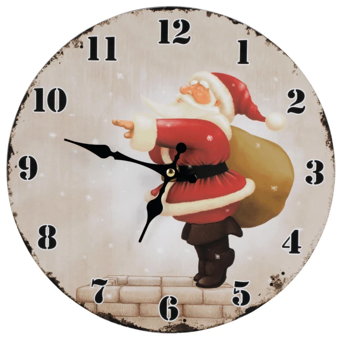 Zegar ścienny CHIMNEY do nałożenia logo Zdjęcie