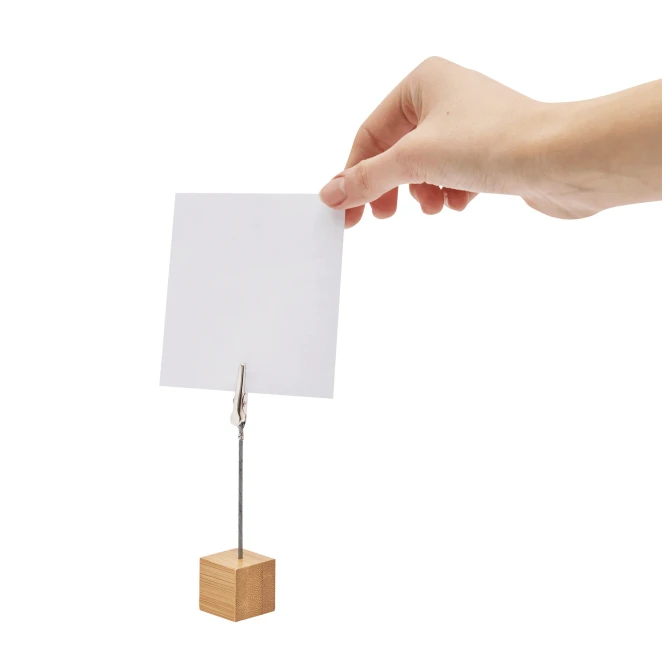 Uchwyt na notatki CUBE z nadrukiem na zamówienie Zdjęcie 3