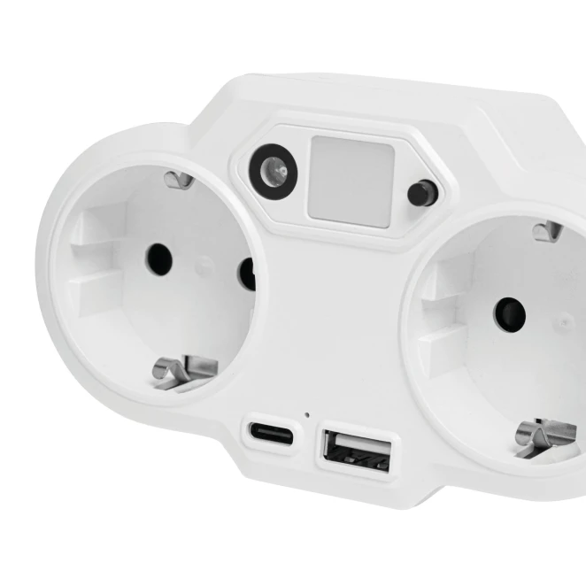 Wtyczka USB z lampką nocną ENDLESS POWER NIGHT z logo Zdjęcie 4