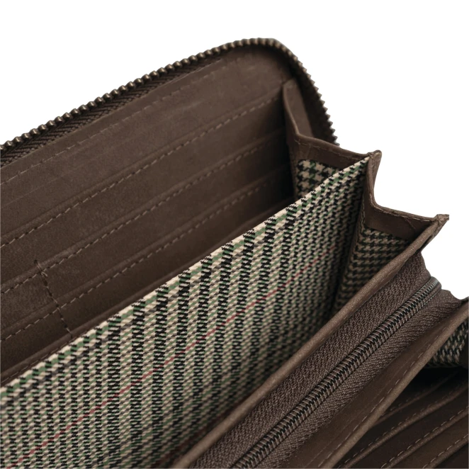 Portmonetka ze skóry naturalnej LADY z nadrukiem logo Zdjęcie 6