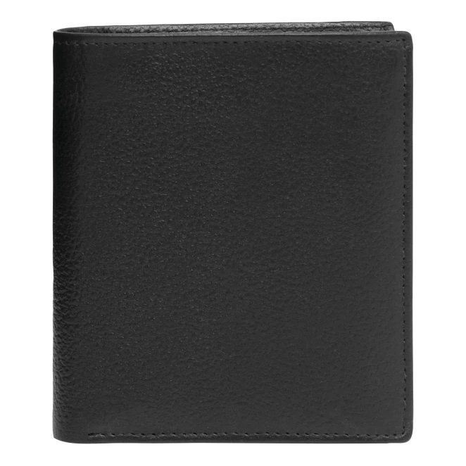 Skórzana portmonetka MESSINA z logo Zdjęcie 2