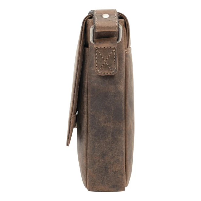 Torebka z prawdziwej skóry WILDERNESS z naniesieniem logo Zdjęcie 4