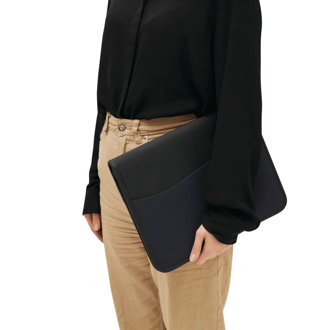 Teczka konferencyjna AVANTI ZIP z blokiem w formacie A4 z nadrukiem na zamówienie Zdjęcie 5