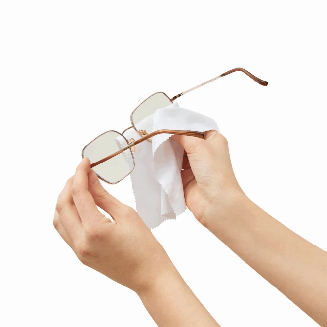 Ściereczka z mikrofibry CLEAN UP z logo Zdjęcie 3