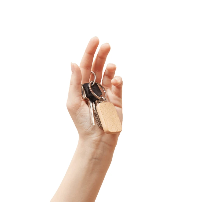 Brelok na klucze TIMBER do nałożenia logo Zdjęcie 3