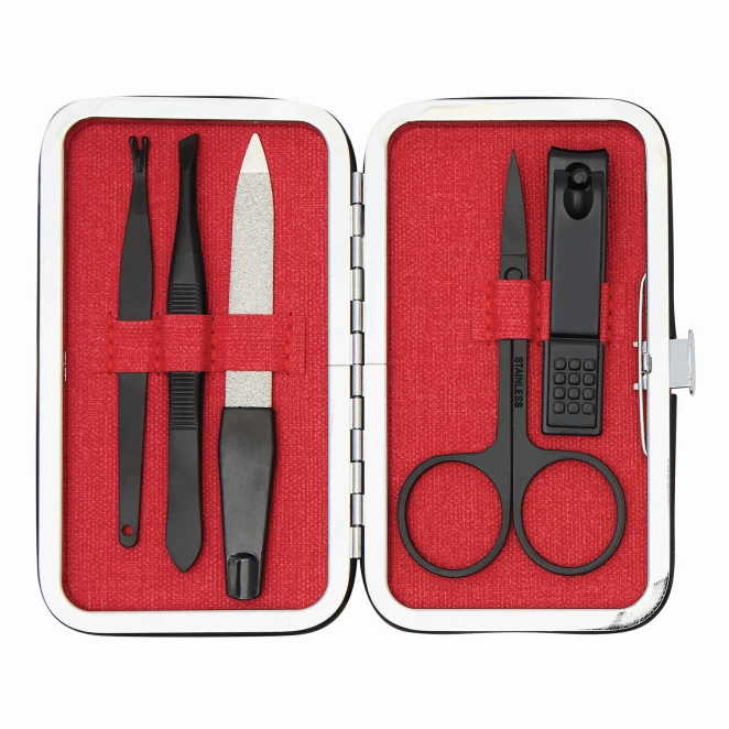 Zestaw do manicure PRETTY IN BLACK do naniesienia logo Zdjęcie 2