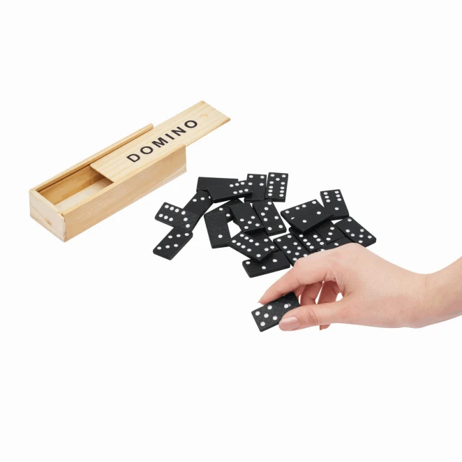 Klasyczna gra DOMINO z logo firmy Zdjęcie 4