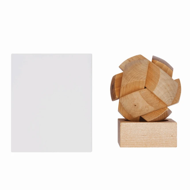 Puzzle w kształcie piłki ROUND DEXTERITY z naniesieniem logo Zdjęcie 2