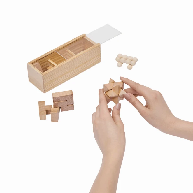 Zestaw puzzli BRAIN POWER z logo Zdjęcie 6