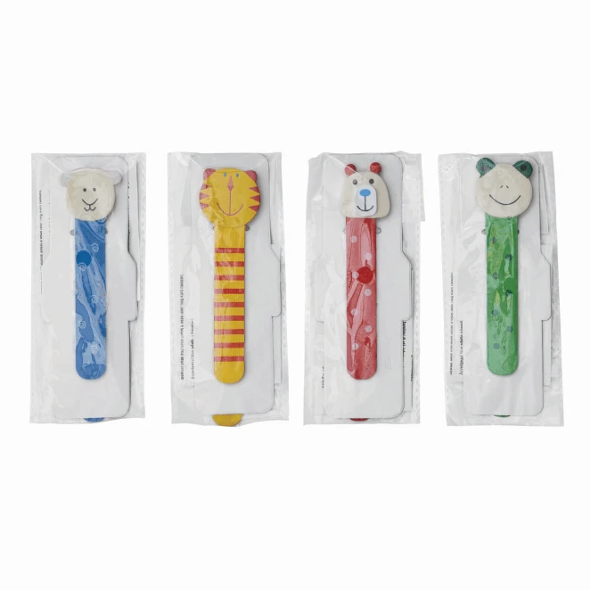 Drewniane zakładki FUNNY ANIMALS z naniesieniem logo Zdjęcie 3