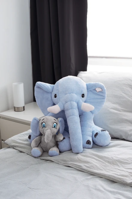 Duży pluszowy słoń LOUNIS do nałożenia logo Zdjęcie 4