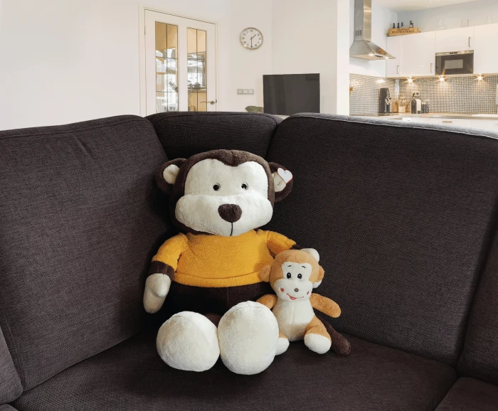 Duża pluszowa małpka BATU z logo Zdjęcie 5