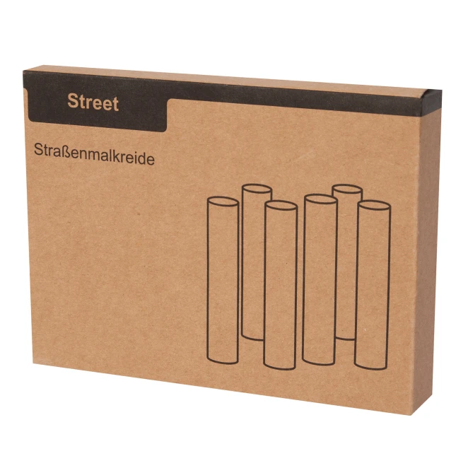 Komplet kolorowej kredy STREET z logo Zdjęcie 2