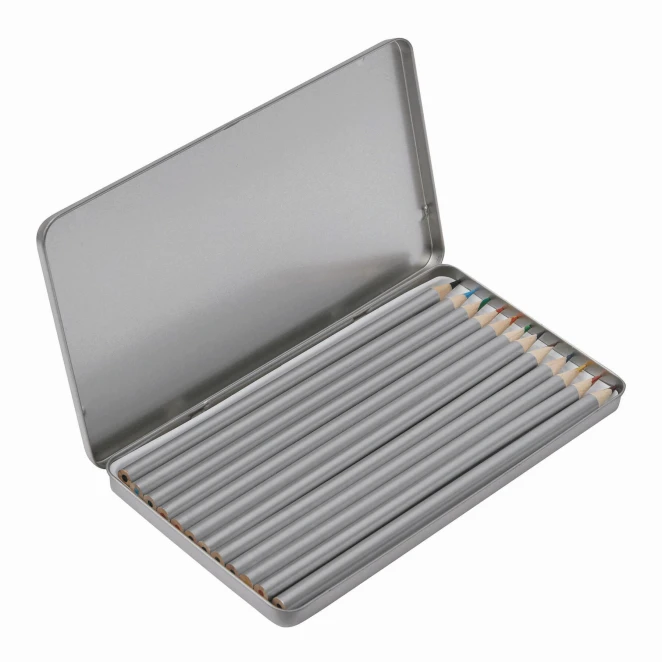 12 długich kredek SILVERSTAR z naniesieniem logo Zdjęcie