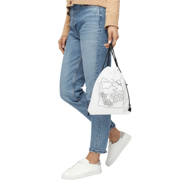 Plecak do kolorowania COLORFUL HOBBY z logo Zdjęcie 5