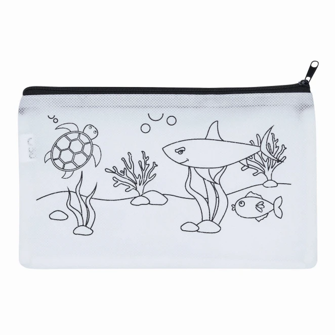 Piórnik COLOURFUL SCHOOL do drukowania logo Zdjęcie 2