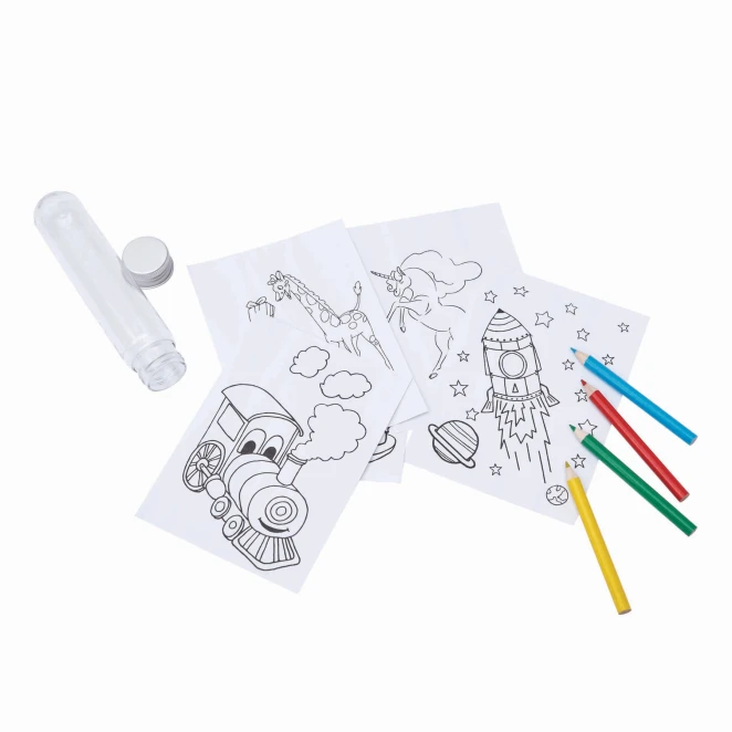 Zestaw do kolorowania TUBY z nadrukiem na zamówienie Zdjęcie 2