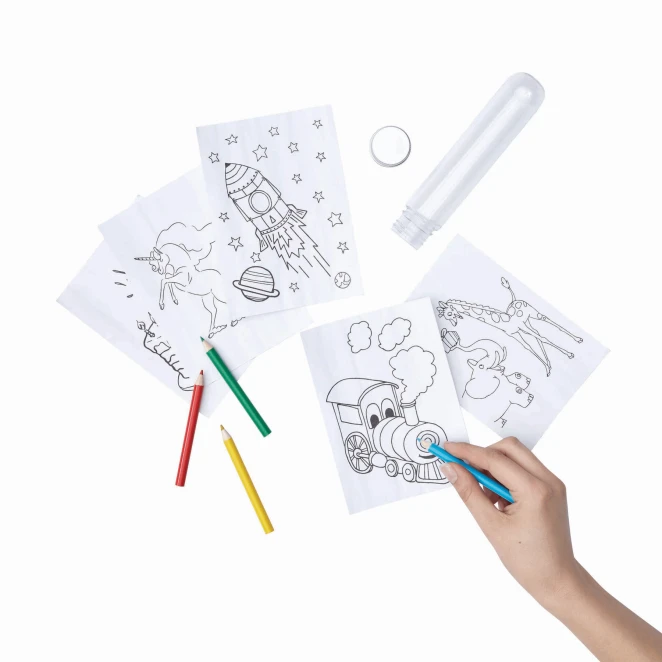 Zestaw do kolorowania TUBY z nadrukiem na zamówienie Zdjęcie 4