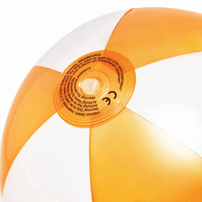 Nadmuchiwana piłka plażowa ATLANTIC SHINY do nałożenia logo Zdjęcie 4