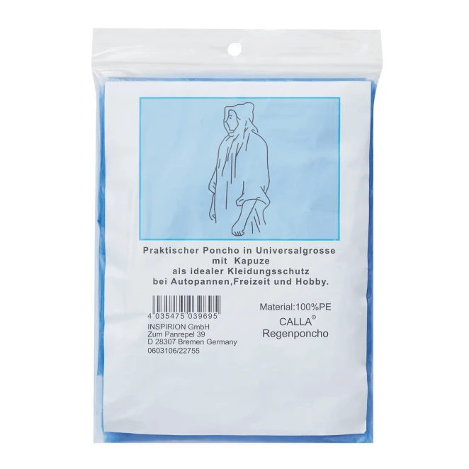 Poncho AUTUMN z logo firmy Zdjęcie 3