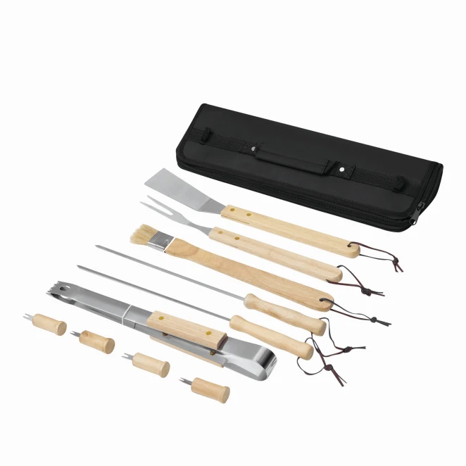 Przybory do grillowania FRIED z logo firmy Zdjęcie