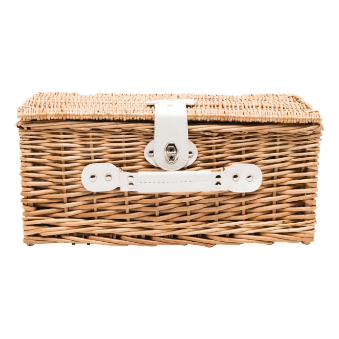 Wiklinowy koszyk piknikowy KINGS PARK do nałożenia logo Zdjęcie 2