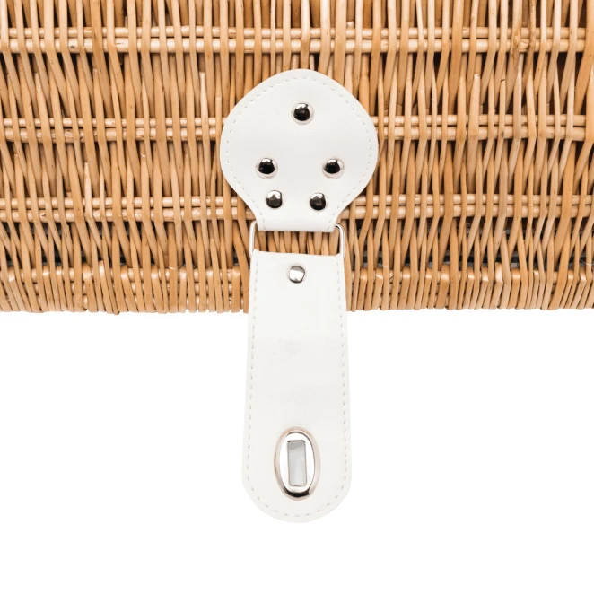 Wiklinowy koszyk piknikowy KINGS PARK do nałożenia logo Zdjęcie 6