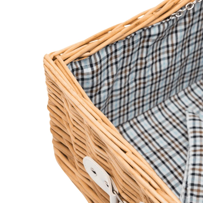Wiklinowy koszyk piknikowy KINGS PARK do nałożenia logo Zdjęcie 8