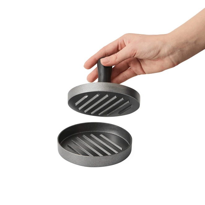 Aluminiowa prasa do burgerów WELL DONE z nadrukiem logo Zdjęcie 5