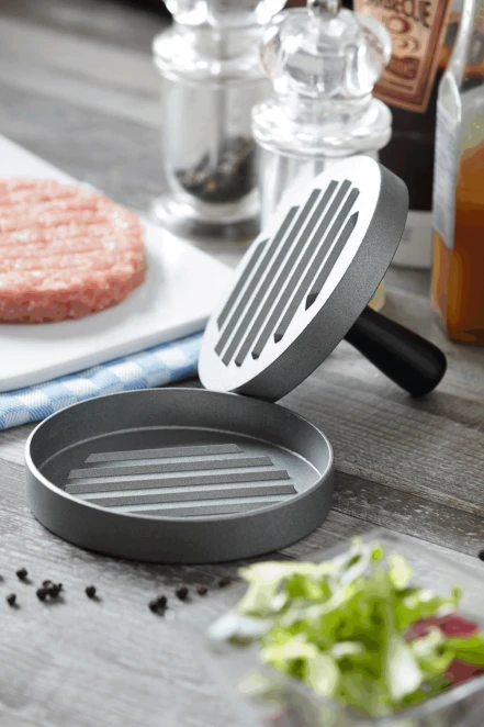 Aluminiowa prasa do burgerów WELL DONE z nadrukiem logo Zdjęcie 6